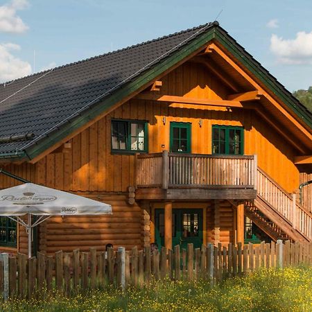 Blockhaus - Ferienwohnung Sunrise Augustusburg Buitenkant foto