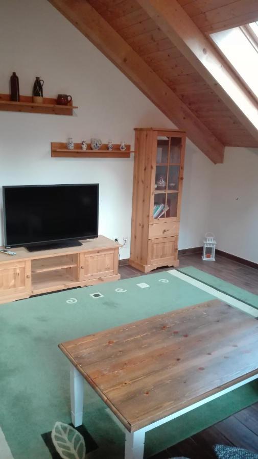 Blockhaus - Ferienwohnung Sunrise Augustusburg Buitenkant foto