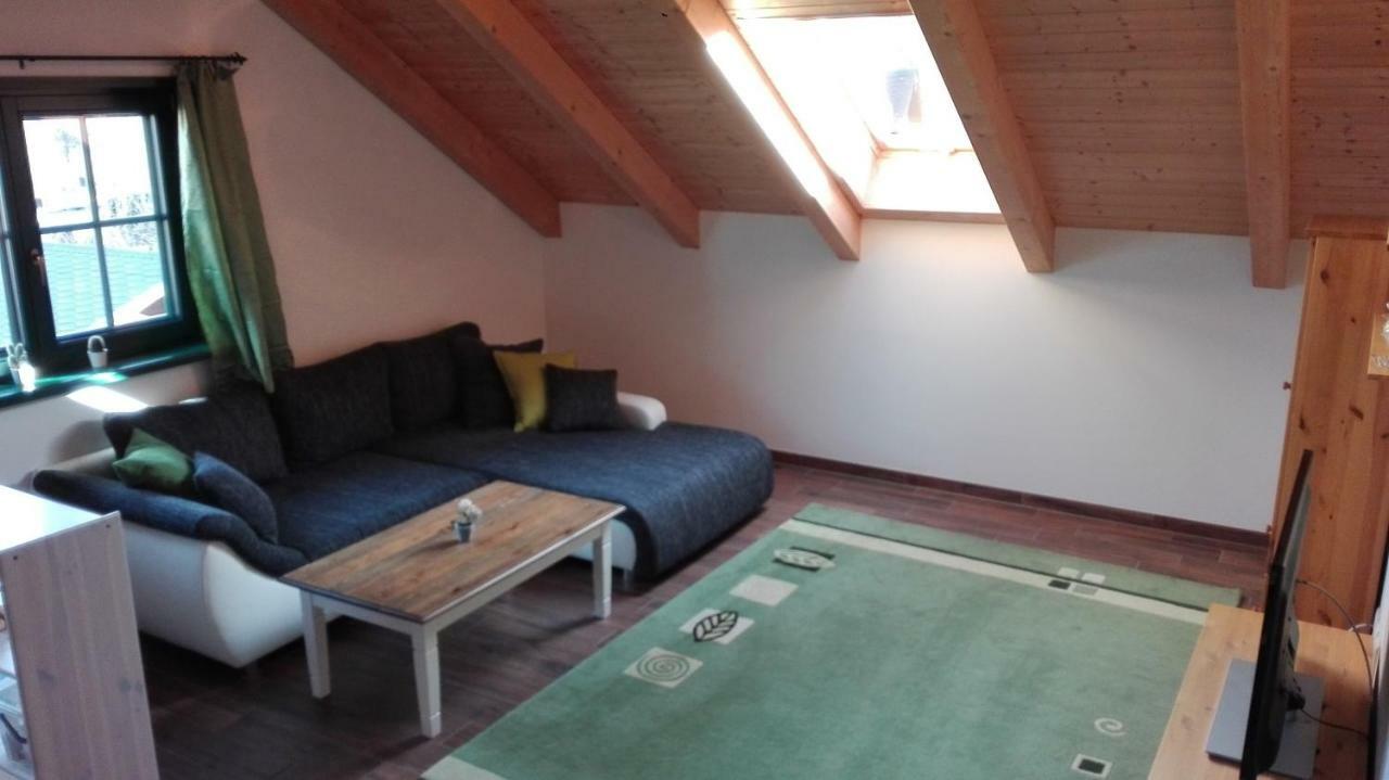 Blockhaus - Ferienwohnung Sunrise Augustusburg Buitenkant foto