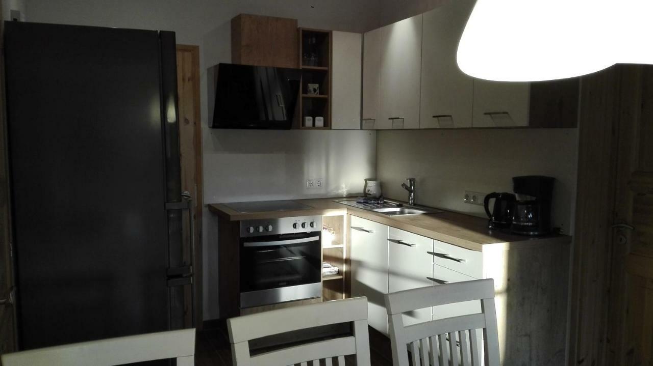 Blockhaus - Ferienwohnung Sunrise Augustusburg Buitenkant foto