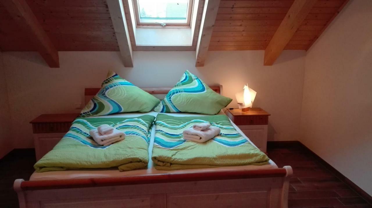 Blockhaus - Ferienwohnung Sunrise Augustusburg Buitenkant foto