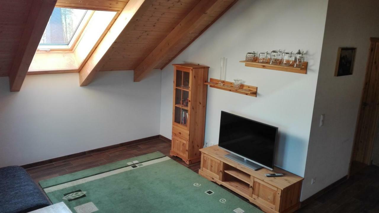 Blockhaus - Ferienwohnung Sunrise Augustusburg Buitenkant foto