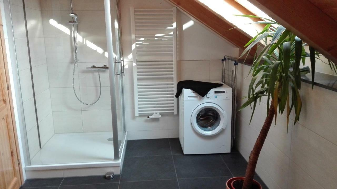 Blockhaus - Ferienwohnung Sunrise Augustusburg Buitenkant foto